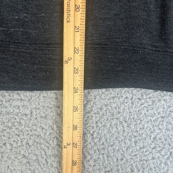 Vans Off The Wall Sweatshirt Womens XL Gray Pullover Sweater Spellout Surf Skate - Picture 8 of 10